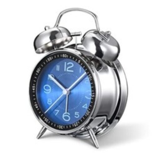 Cadmos Loud Alarm Clock for Heavy Sleepers Adults,Retro 4 Assorted Colors