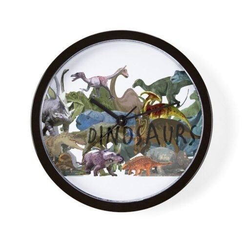 CafePress ALL WHITE Unique Decorative 10" Wall Clock (988631672)