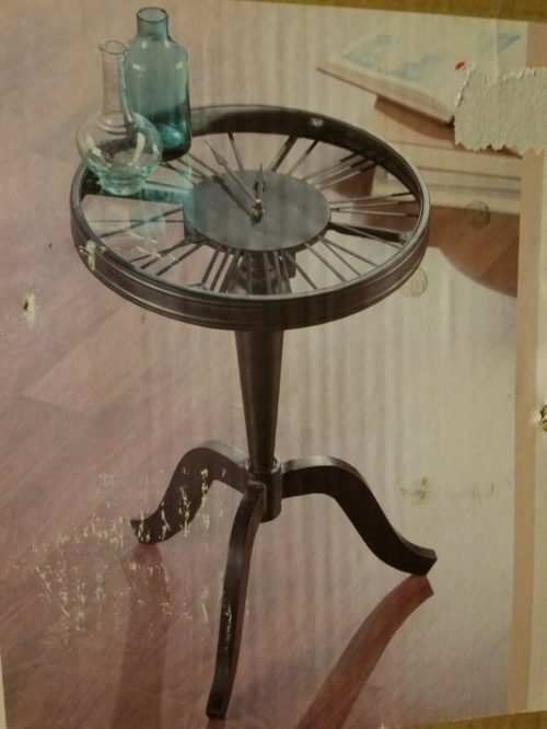 Camden Clock Accent Table