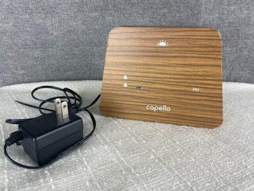 Capello Digital Mantle Clock Serial# 180307542WOD Tested and Working