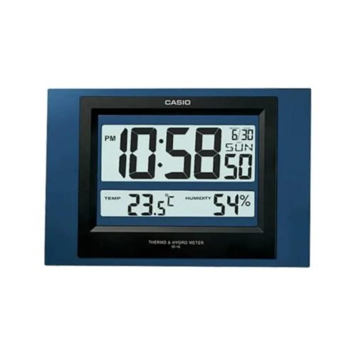 Casio Blue Digital Clock ID 16S 2D P