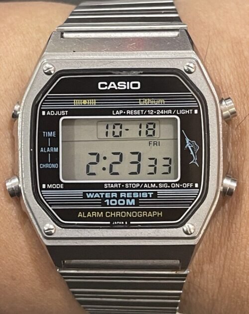 Casio Marlin Alarm Chronograph W-350