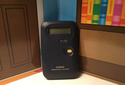 Casio Personal Guard Calculator Clock With Personal And Door Alarm