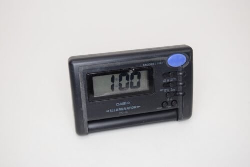 Casio PQ-13 Illuminator Personal Travel Pocket Alarm Clock