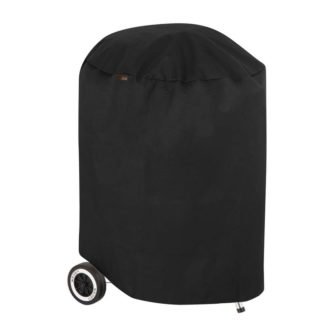 Chalet Water Resistant Round Charcoal Grill Cover, 27 in. DIA x 27...