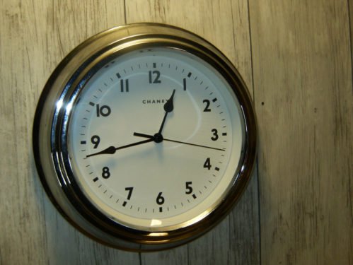 CHANEY 9" Diameter Office or Home Wall Clock