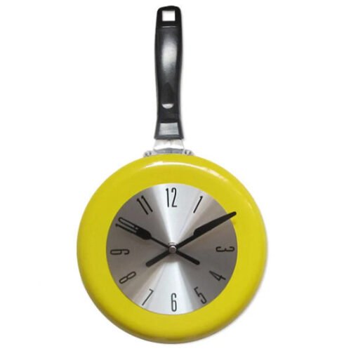 Chef Wall Clock | Kitchen Wall Clock | Outdoor Pan Clock | Living Area Clock