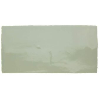 Chester Sage 3 in. x 6 in. Ceramic Wall Take Home Tile...