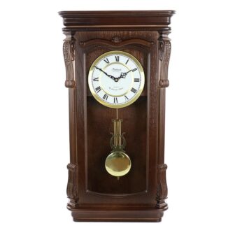 Chestnut Chiming Pendulum Wall Clock - chestnutchimingpendulumwallclock 50