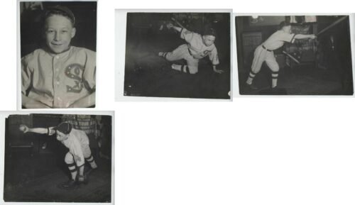 CHICAGO WHITE BLACK SOX ROY ROWLAND ORIGINAL PHOTOS FROM 1918 X 4 VINTAGE