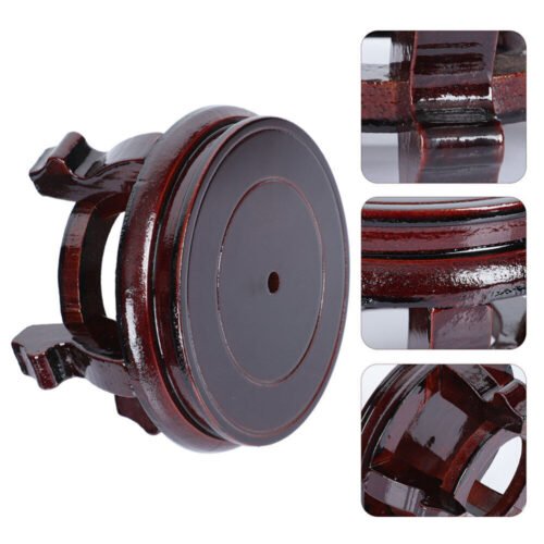 Chinese Display Stand Home Decor Flower Pot Tray Stable Floor