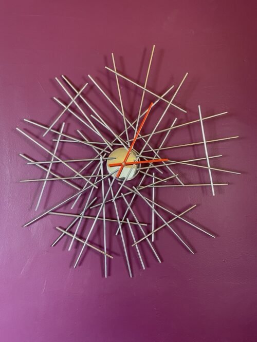 Chrome “Blow Up” Wall Clock by Fernando and Humberto Campana for Alessi (As-Is)