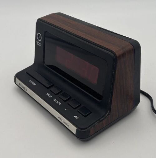 CITIZEN Desk Clock Alarm Clock JC-22 - Working Vintage Alarm Clocks