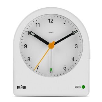 Classic Analog Alarm Clock, SnoozeandContinuous Backlight, Quiet Quartz Movement, Beep Alarm in...