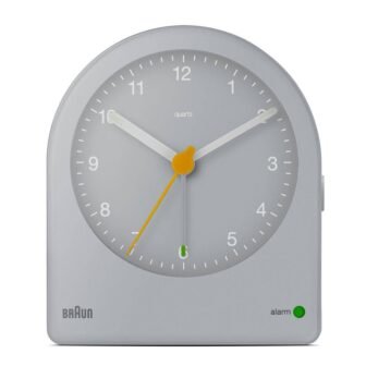 Classic Analog Alarm Clock, Snooze Continuous Backlight, Quiet Quartz Movement, Beep Alarm