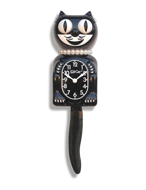 Classic Black Lady Limited Edition Kit-Cat Klock (15.5″ high)