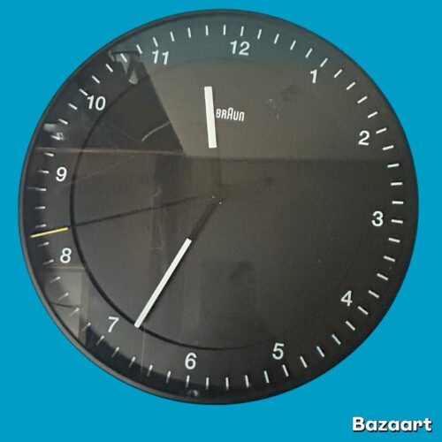 Classic Large Hands Wall Clock, Silent Sweep Movement