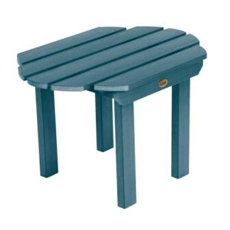 Classic Westport Nantucket Blue Recycled Plastic Outdoor Side Table