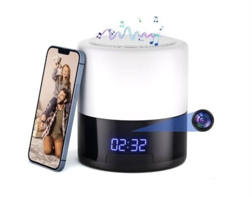 Clock, Night Light, Bluetooth Speaker.