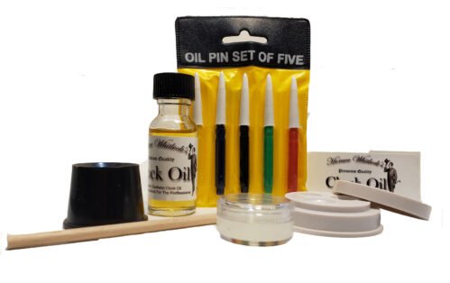 Clock Oil Kit - Perfect for all Clocks, Grandfather Clocks, Cuckoo Clocks TM