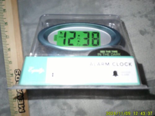 CLOCK Super Glow Backlight 30330 Digital Alarm Clock Night Vision - NEW- in box