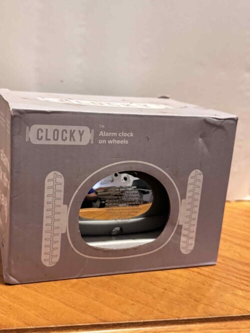CLOCKY EXTRA SUPER LOUD ALARM CLOCK HEAVY SLEEPERS ON WHEELS