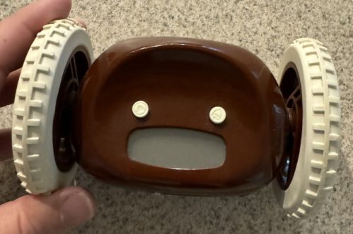 Clocky Runaway Rolling Alarm Clock on Wheels Btown Tested image