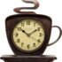 Best Coffee Decor Kitchen Wall Clocks