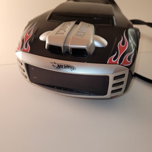 Collector Hot Wheels Car Alarm Clock Radio Mattel Works