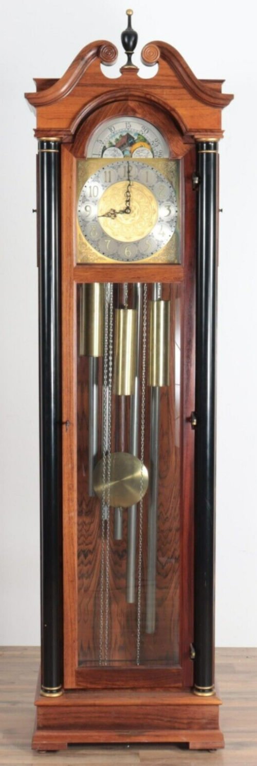 Colonial Chippendale Style 5 Tube Grandfather Clock Zeeland Michigan