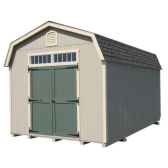 Colonial Woodbury 12 ft. x 12 ft. Wood Storage Building DIY Kit...