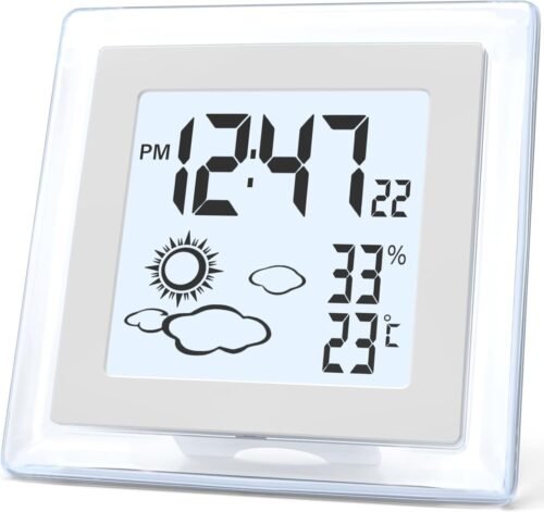 Compact Clock Digital Battery Operated Alarm Clock