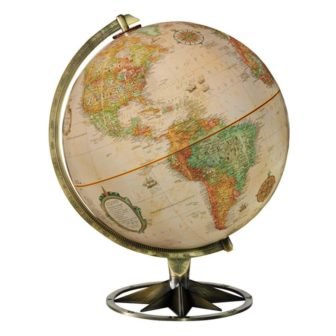 Compass Rose 12 in. Desk Globe