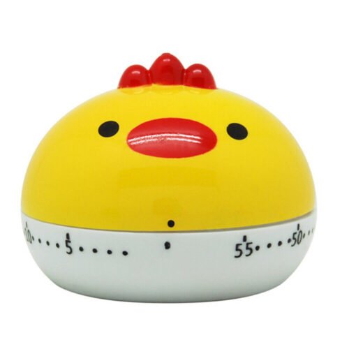 Cooking Manual Timer Mechanical Timers Little Yellow Chicken Student