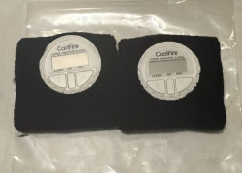 Coolfire - Vibrating Alarm Clock Sweatband Black