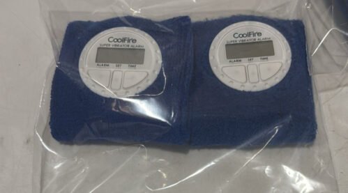 Coolfire - Vibrating Alarm Clock Sweatband Blue