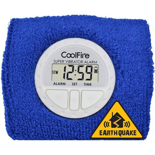 CoolFire Vibration Bracelet Watch Deep Sleeper Vibrate with USB Charge Wristband