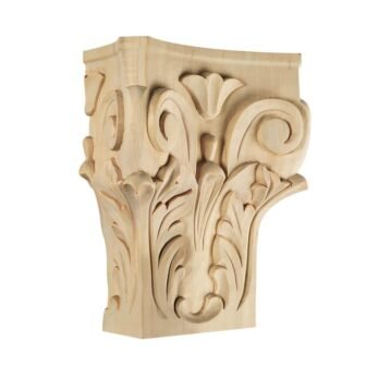 Corinthian Capital Corbel - Large, 10 in. x 9 in. x 4.5...