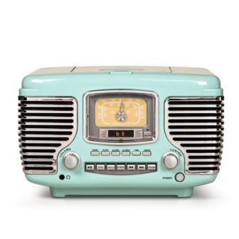 Corsair Radio Cd Player in Aqua Blue