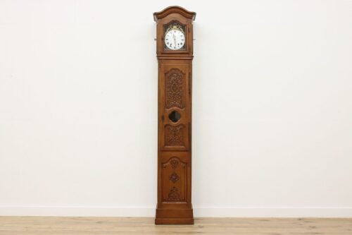 Country French Antique 1830s Tall Case Grandfather Clock #46915