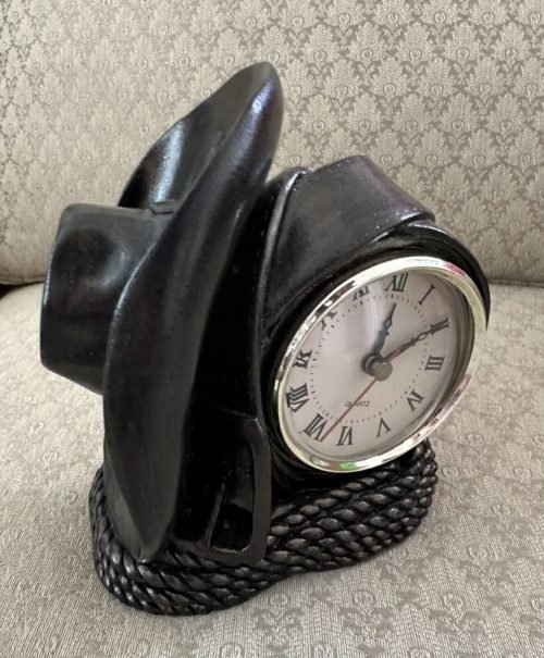 Cowboy Western Hat and Lasso Quartz Movement Clock