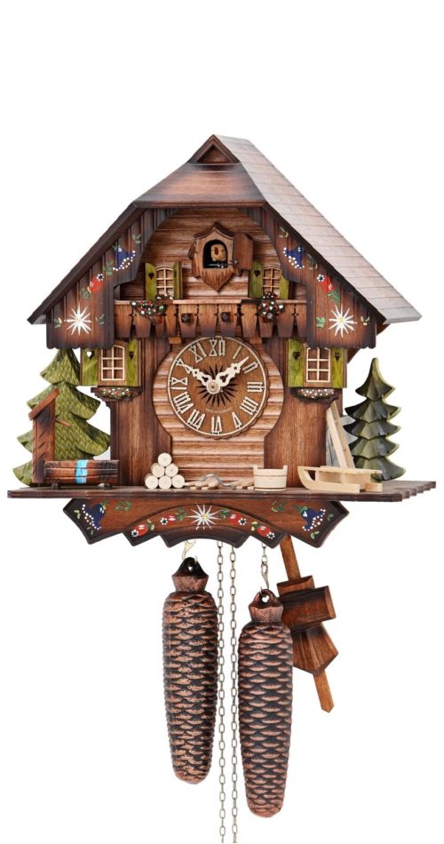 Cuckoo Clock Black Forest House KA 876 EX NEW