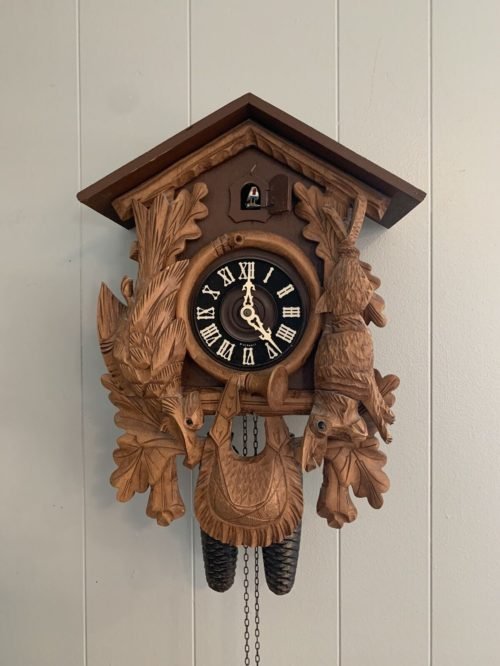 Cuckoo Clock German Large Hunter's 8-Day Regula Schmeckenbecher Untested