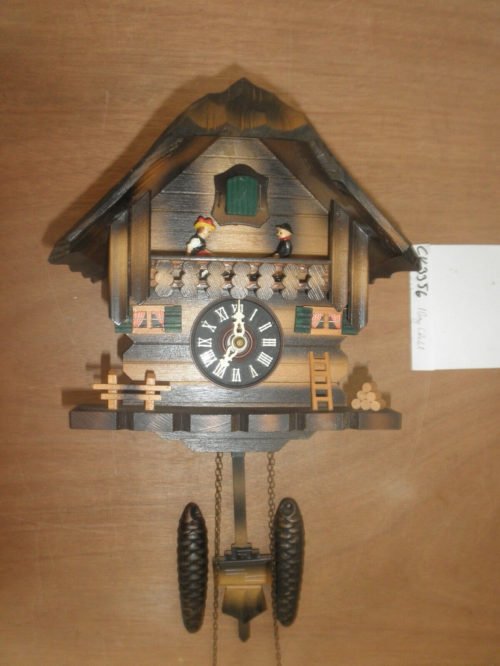 Cuckoo Clock RARE CHALET German made working 1 Day CK3356