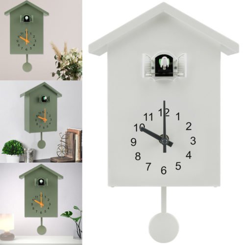 Cuckoo Clock with Chimer Minimalist Cuckoo Sound Clock withPendulum CV