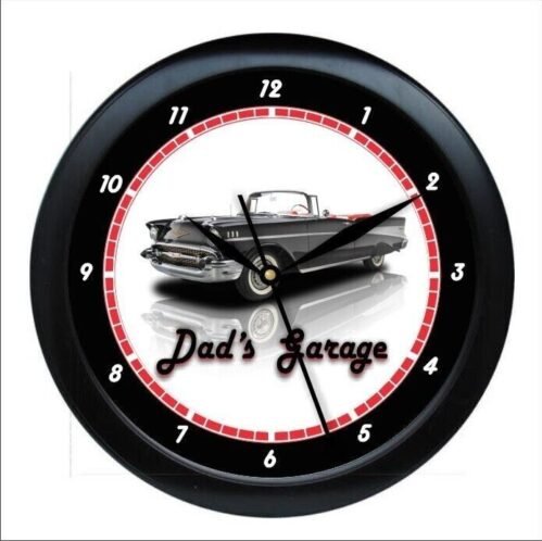 Customize Car Classic Personalized Wall Clock Garage Work Shop Send Photo 0724