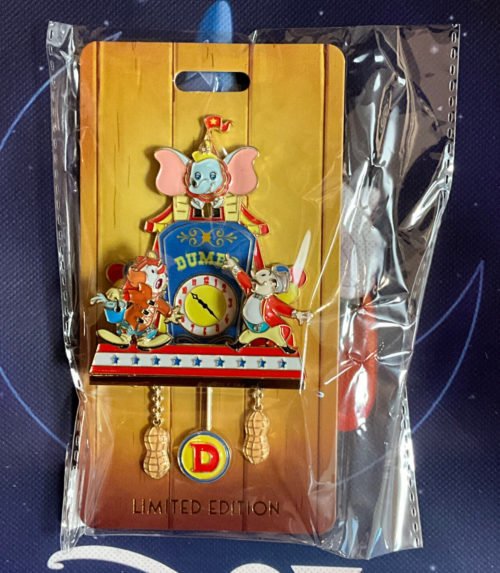 D23 Expo 2024 Disney Pin Mickey’s Of Glendale MOG WDI Dumbo Cuckoo Clock LE 400
