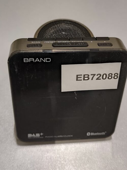 DAB+ Bluetooth Radio Alarm Clock - Used, Fully Functional