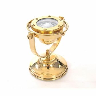 Dahlia Abstract Gimbaled Compass