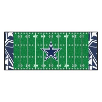 Dallas Cowboys Football Patterned XFIT Design 2.5 ft. x 6 ft. Field...